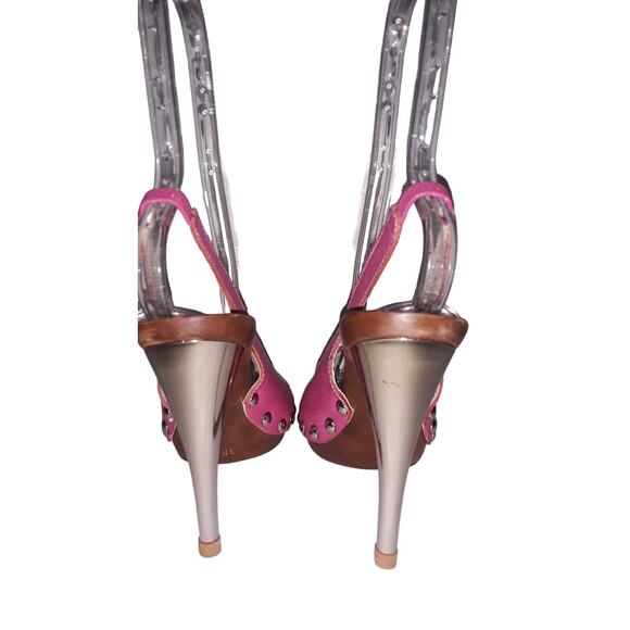 Dolce & Gabbana Pink Mule Slide Open Toe, Sling Back Sandals EU 38.5 - Picture 2 of 10